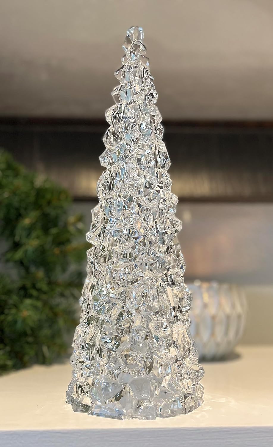 12 Inch Tree 12 Inch Christmas Tree Lighted White Ceramic Decorative Holiday Tree
