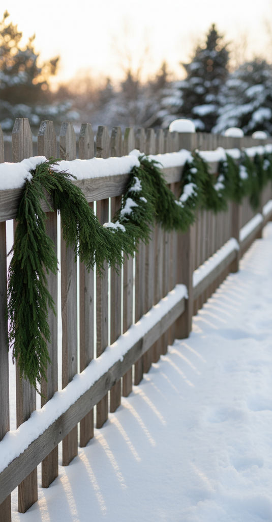 48" artificial Norfolk Pine Garland