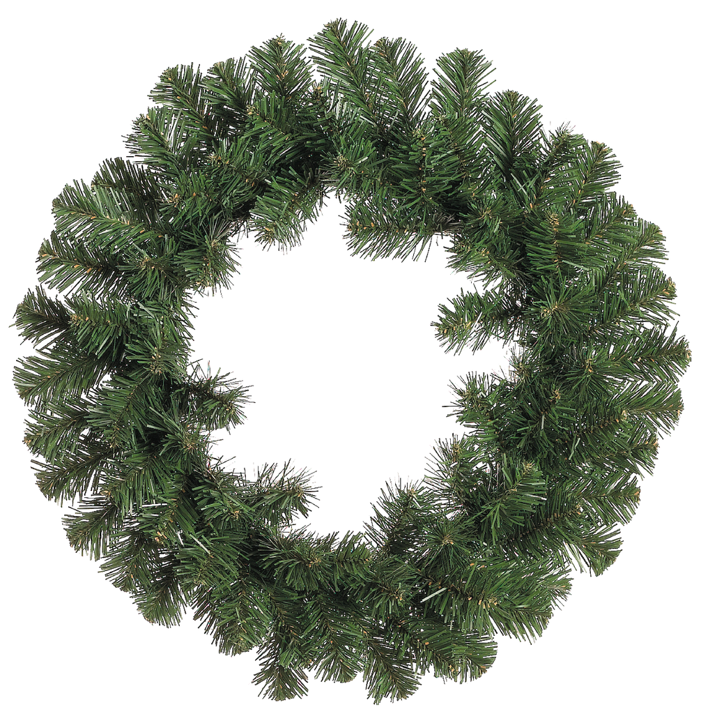 16 Inch Artificial Windsor Pine Wreaths Set of 6 - Christmas Wreath Set for Windows, Doors and Decor