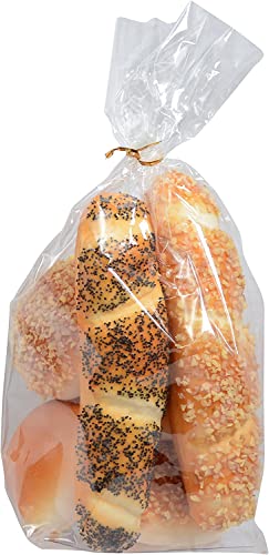 TenWaterloo Artificial Bread and Rolls - Fake Bread and Rolls for Display, 6 Pieces